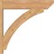 Ekena Millwork Thorton Slat Smooth Outlooker, Western Red Cedar, 7 1/2"W x 34"D x 34"H OUT08X34X34THR06SWR - alternate 3